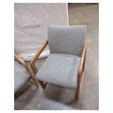 Matching Grey Waiting Room Style Chairs