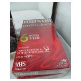 Blank VHS Tapes, Movies and More