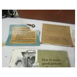 Vintage Polaroid Land Camera and Hard Case