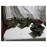 Vintage Pressed Steel Utility Trailers