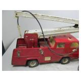 Tonka Fire Truck and Flatbed