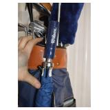 TaylorMade Callaway Big Bertha Driver & Ping Irons - Golf Club Set in Navy Bag