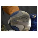 TaylorMade Callaway Big Bertha Driver & Ping Irons - Golf Club Set in Navy Bag