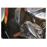 TaylorMade Callaway Big Bertha Driver & Ping Irons - Golf Club Set in Navy Bag