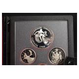 Royal Canadian Mint - 1983 Canadian Dollar 9-Coin Collector Set in Display Case