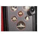 Royal Canadian Mint - 1983 Canadian Dollar 9-Coin Collector Set in Display Case