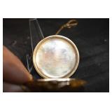 Antique Pocket Watch & Buck Knife Lot with Lighter, Leather Sheath & Split Shot Tin