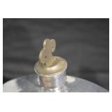 Vintage Round Aluminum Bed Warmer