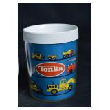 Vintage Tonka Ceramic Mugs - 3-Pack Blue with Toy Trucks Graphics