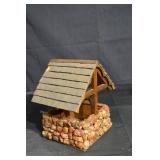 House Covered In Agates - Rock Mosaic Miniature Garden House