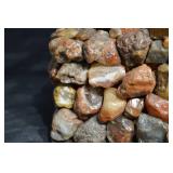 House Covered In Agates - Rock Mosaic Miniature Garden House