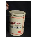 Campfire Marshmallows Tin - 16 oz Net, Replica of 1920s Campfire Tin
