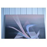 Abstract Geometric Canvas Painting - 60 x 60 in - Modern Wall Art