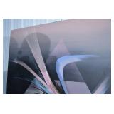 Abstract Geometric Canvas Painting - 60 x 60 in - Modern Wall Art