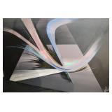 Abstract Geometric Canvas Painting - 60 x 60 in - Modern Wall Art