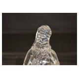 Waterford Clear Glass Santa Claus Figurine - Christmas Ornament