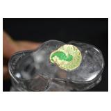 Waterford Clear Glass Santa Claus Figurine - Christmas Ornament