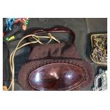 Assorted Handbags & Clutches (Lot of 11) - Beaded, Embroidered & Vintage Box