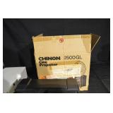 Chinon 2500GL Cine Projector - Includes Original Box & Instruction Manual