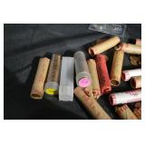 Lincoln and Wheat Cent Lot - Wartime 1943 & Last-Year Issues With Coin Rolls