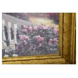 B. Blown Garden Veranda Painting - Framed, 26 x 22 in