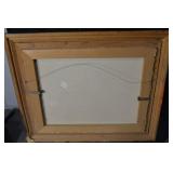 Betty Bryant Landscape Painting - Framed Wagon Wheel Autumn Scene