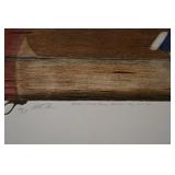 Mallard Duck Decoy Print - Limited Edition 57/105, Framed