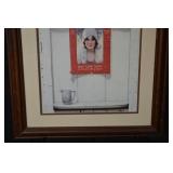 Framed Vintage Redbook Magazine Cover Art - Lost Love Song by Emma Lindsay Squier (1929)