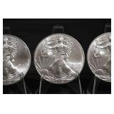 United States Silver Eagle 1 oz .999 Fine Silver Coins - 3-Coin Lot (2015)