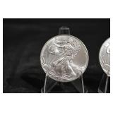 American Silver Eagle - 1 oz Silver Dollar - 2015 - Set of 3