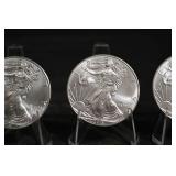 American Silver Eagle - 1 oz Silver Dollar - 2015 - Set of 3