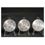 American Silver Eagle - 1 oz Silver Dollar - 2015 - Set of 3