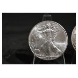 2015 United States Silver Dollar - 2-Coin Lot