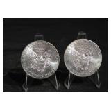 2015 United States Silver Dollar - 2-Coin Lot