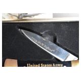 National Rifle Association US Army Tribute Knife - This We Will Defend - Est. 1775