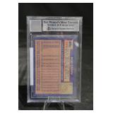 Topps 1984 Rod Carew Angels Autographed Baseball Card - Beckett Authenticated 10