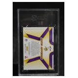 Panini Score 2025 SNJ-Justine Jefferson Stars of the NFL Jersey Patch Card - SGC 9 Mint