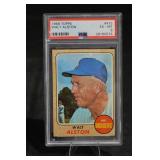 1968 Topps Walt Alston Dodgers Manager #472 PSA EX-MT 6