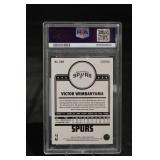 Victor Wembanyama Panini 2023 Hoops RC No. 298 Spurs - Gem Mint 10 PSA