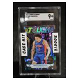 Panini Illusions Cade Cunningham No. 1 Rookie Card - Pistons, SGC 9 Mint