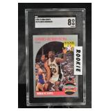 David Robinson 1990-91 NBA Hoops Rookie Card #270 - SGC 8 NM/MT