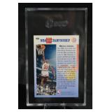 Upper Deck Michael Jordan In Your Face #453 Slam Dunk Championship 1992-93 - SGC 8.5 NM/MT