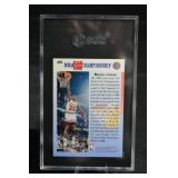 Upper Deck Michael Jordan 1992-93 In Your Face #453 Slam Dunk Championship - Graded NM-MT 8