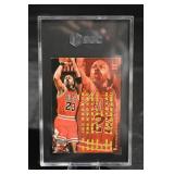 Michael Jordan 1995-96 Fleer #22 Basketball Card - Graded SGC 8.5