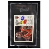 Michael Jordan 1997-98 NBA Hoops #220 Card - SGC 9 Mint