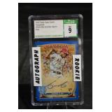 Topps Gypsy Queen Aristides Aquino Autographs Blue RC 66/99 - Cincinnati Reds Card