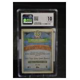 Topps Gypsy Queen Aristides Aquino Autographs Blue RC 66/99 - Cincinnati Reds Card