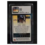 2002 Topps Gold Label Barry Bonds Class 3 Titanium /100 #73 Short Print