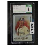Topps Allen & Ginter Kyle Lewis RC Silver Portrait 2020 CGC 9 Mint Mariners