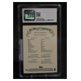 Topps Allen & Ginter Kyle Lewis RC Silver Portrait 2020 CGC 9 Mint Mariners